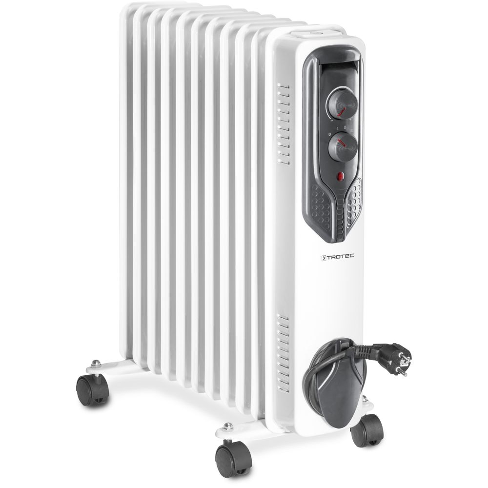 Riscaldamento mobile con radiatore a olio Riscaldamento elettrico,  termostato 1 livello di calore, silenzioso, portatile con
