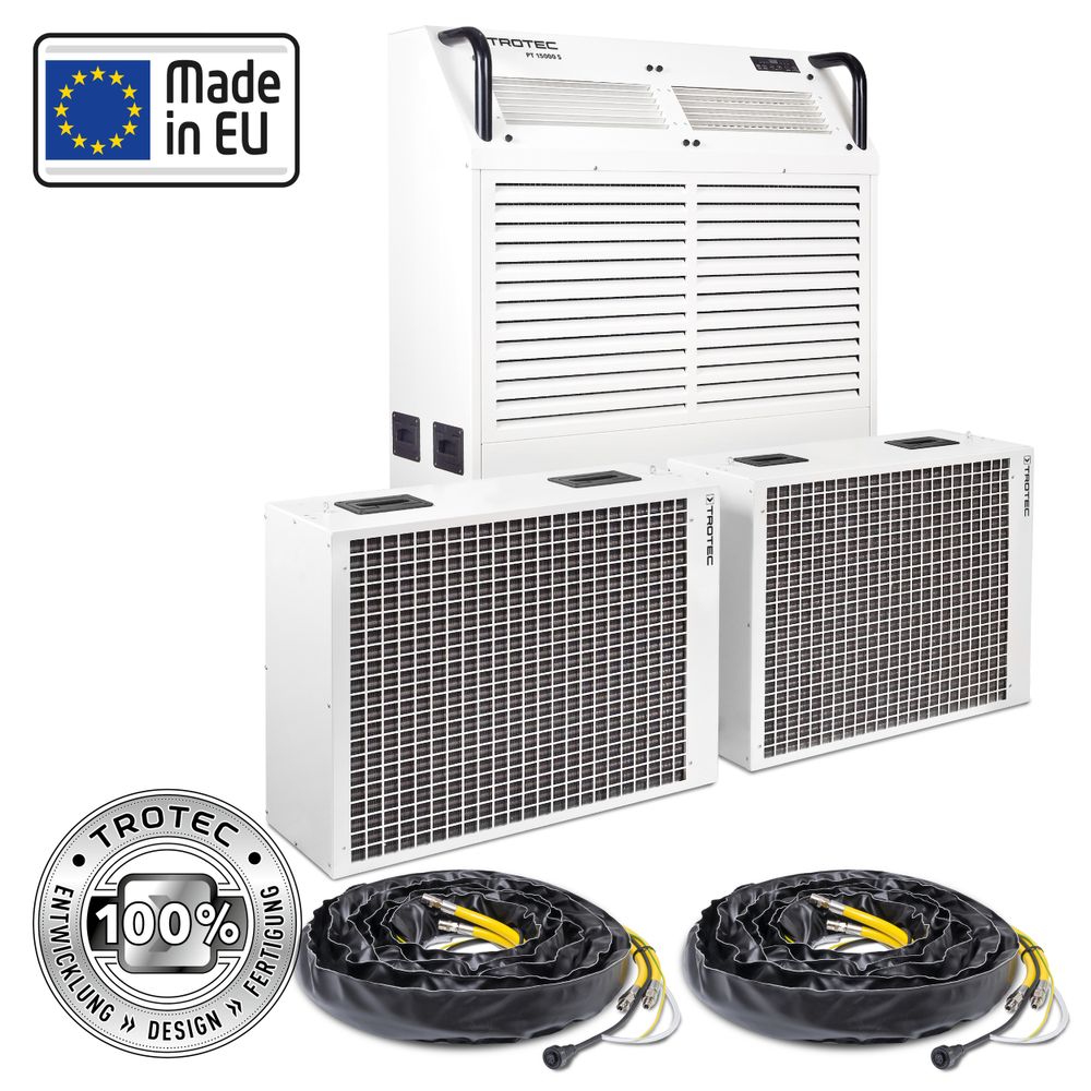 Mobiele professionele airconditioner PT 15000 S im Trotec Webshop zeigen