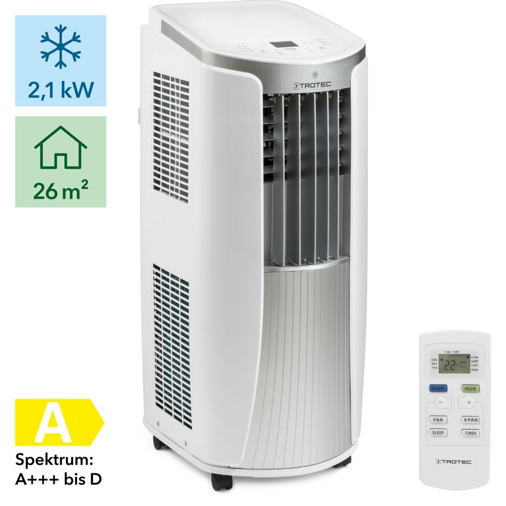 Lokale airconditioner PAC 2010 E im Trotec Webshop zeigen