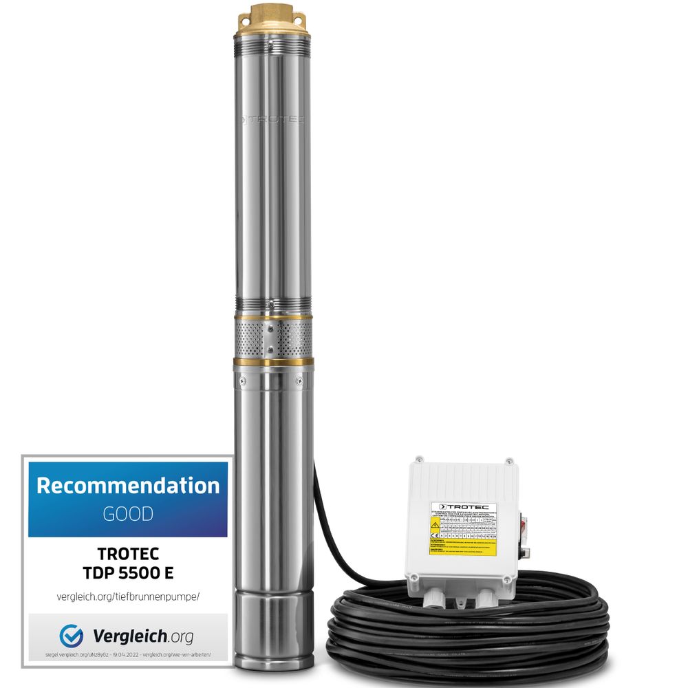 Dieptepomp TDP 5500 E tonen in Trotec webshop