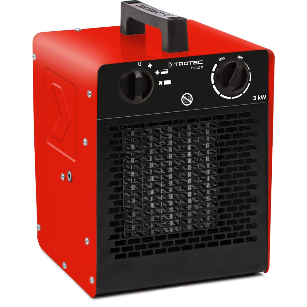 Aquecedor Elétrico de Cerâmica TDS 20 C exibir na Trotec Webshop
