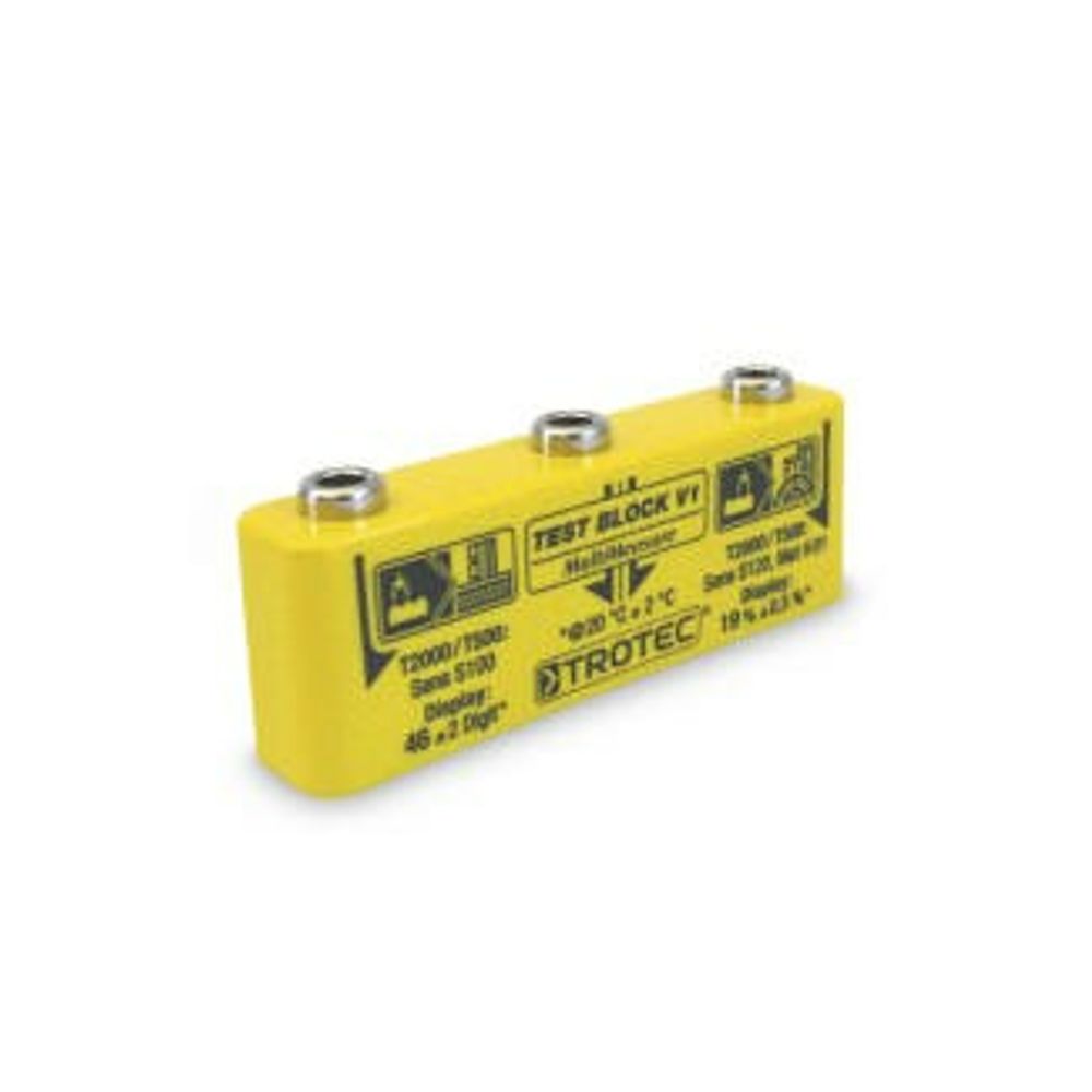Bloco de teste para T510 / T3000 exibir na Trotec Webshop