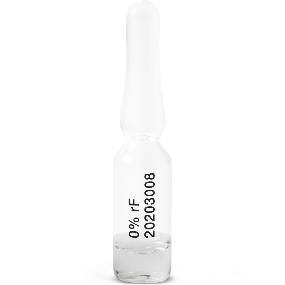 Ampolas de Calibração 0% h.r. exibir na Trotec Webshop