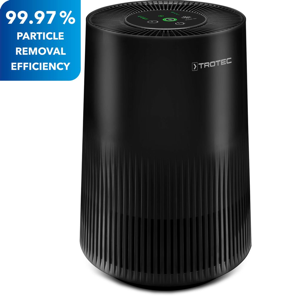 Purificator design de aer AirgoClean® 11 E cu filtru HEPA afişare în Trotec Webshop