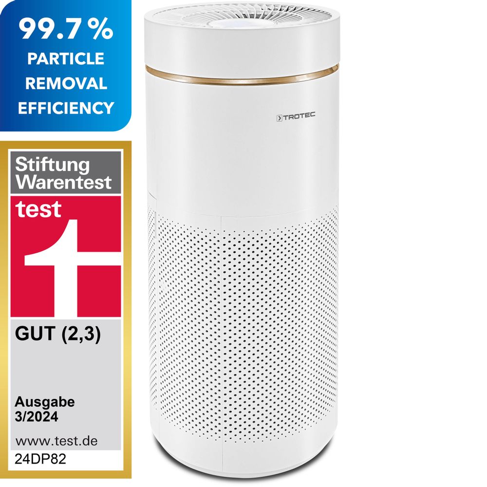 Purificator de aer design AirgoClean® 170 E cu filtru HEPA afişare în Trotec Webshop
