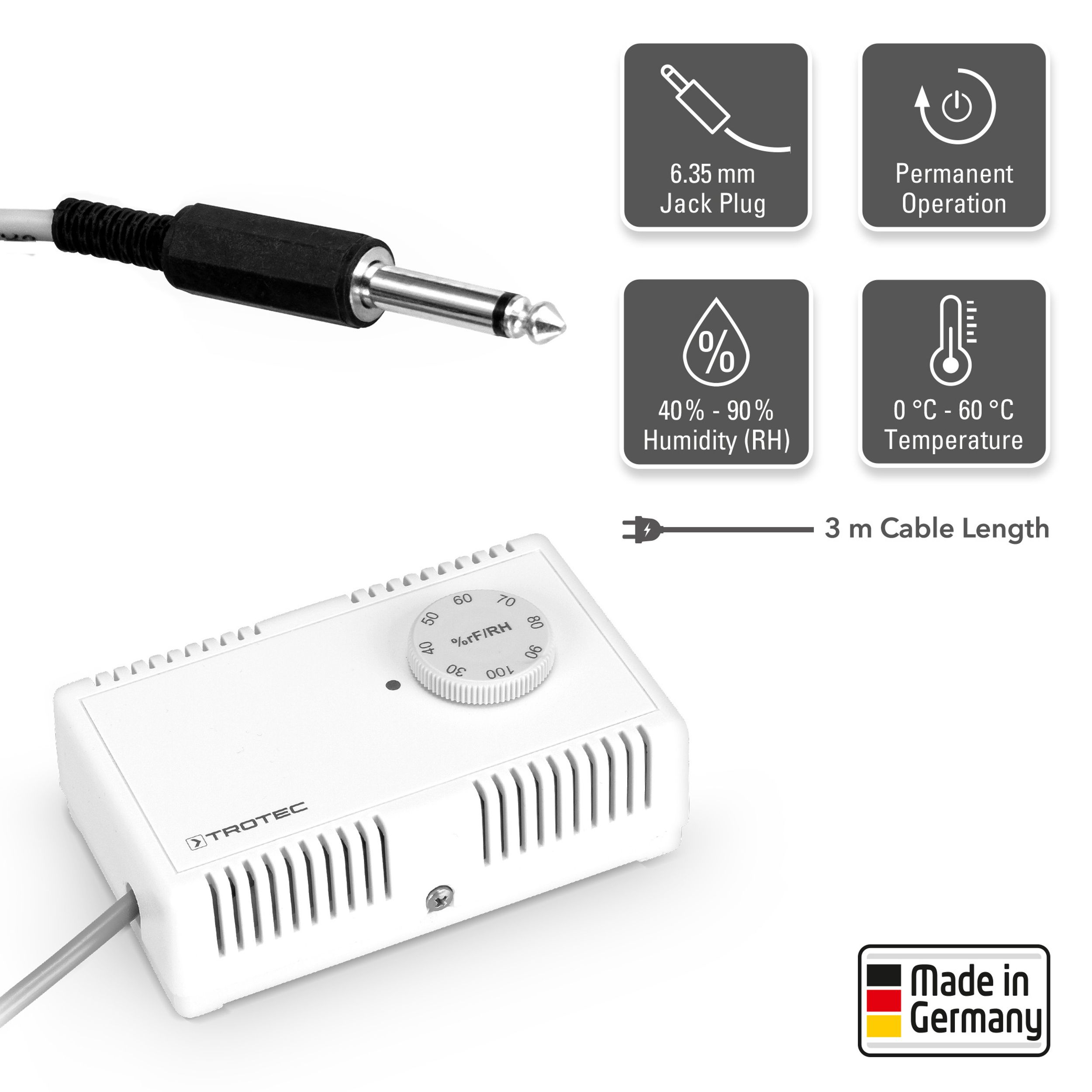 Hygrostat HG 110 mit Klinkenstecker