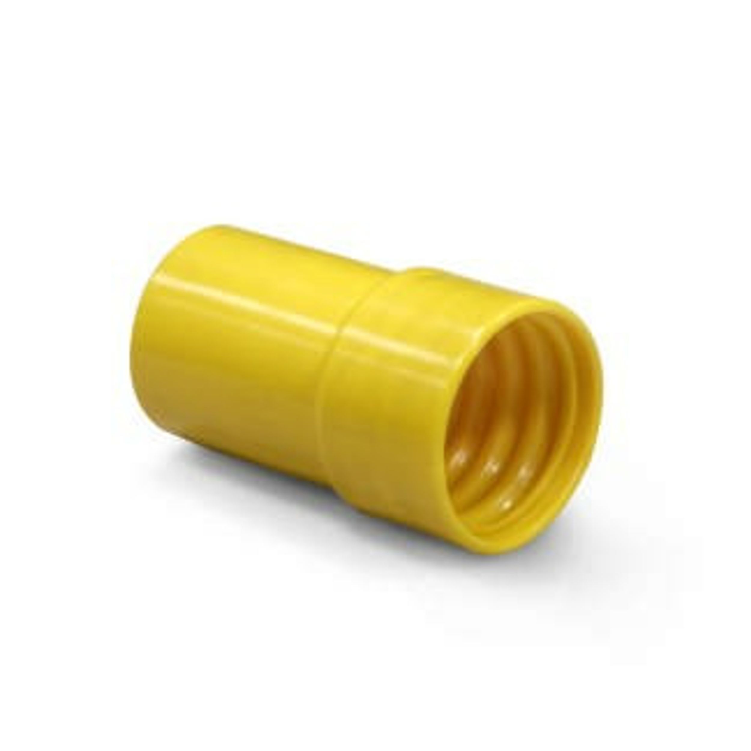 PVC end fitting for 38 mm hose (1 pack)