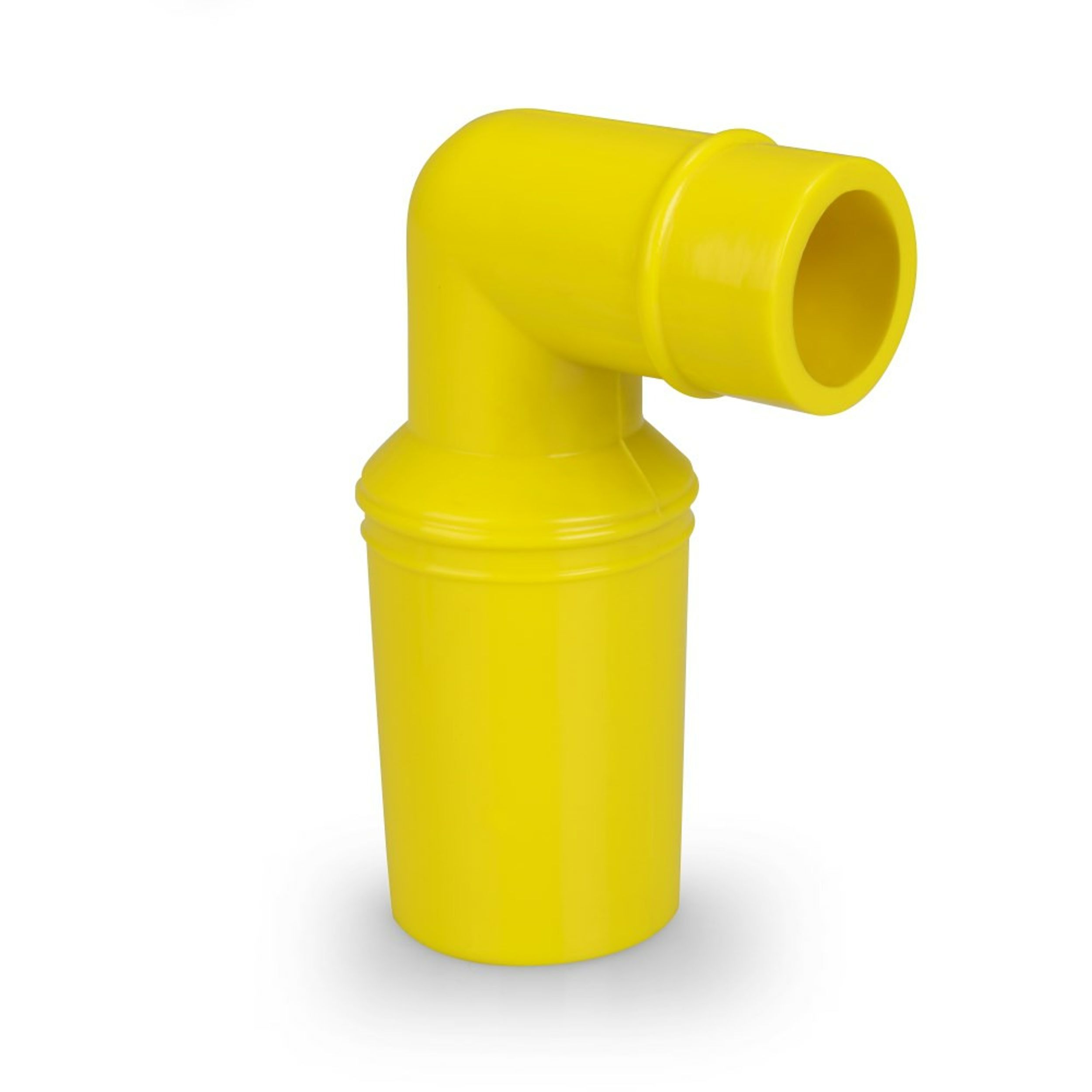 VQuick air inlet angled rubber connector for 38 mm hose
