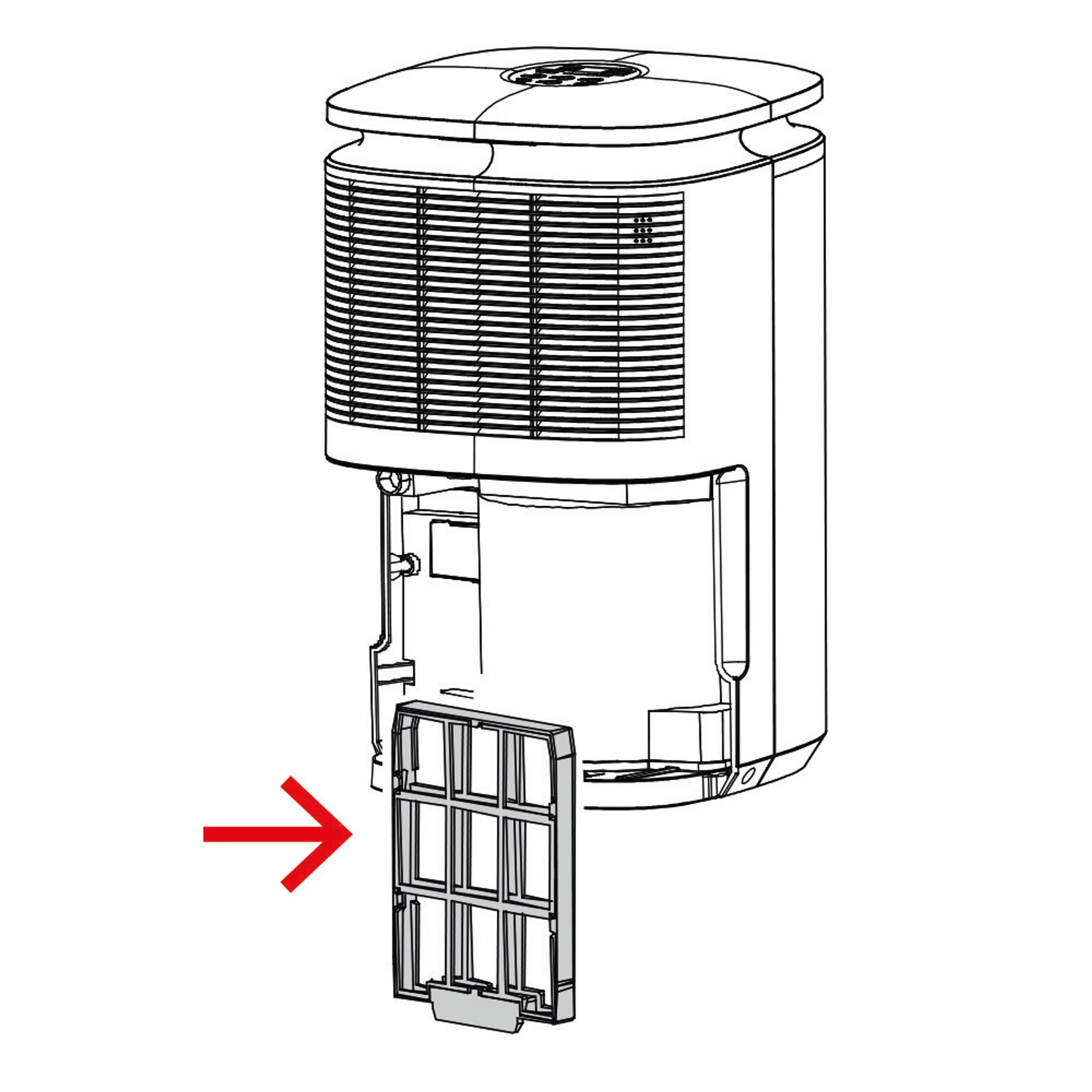 Air filter for TTK 30 E