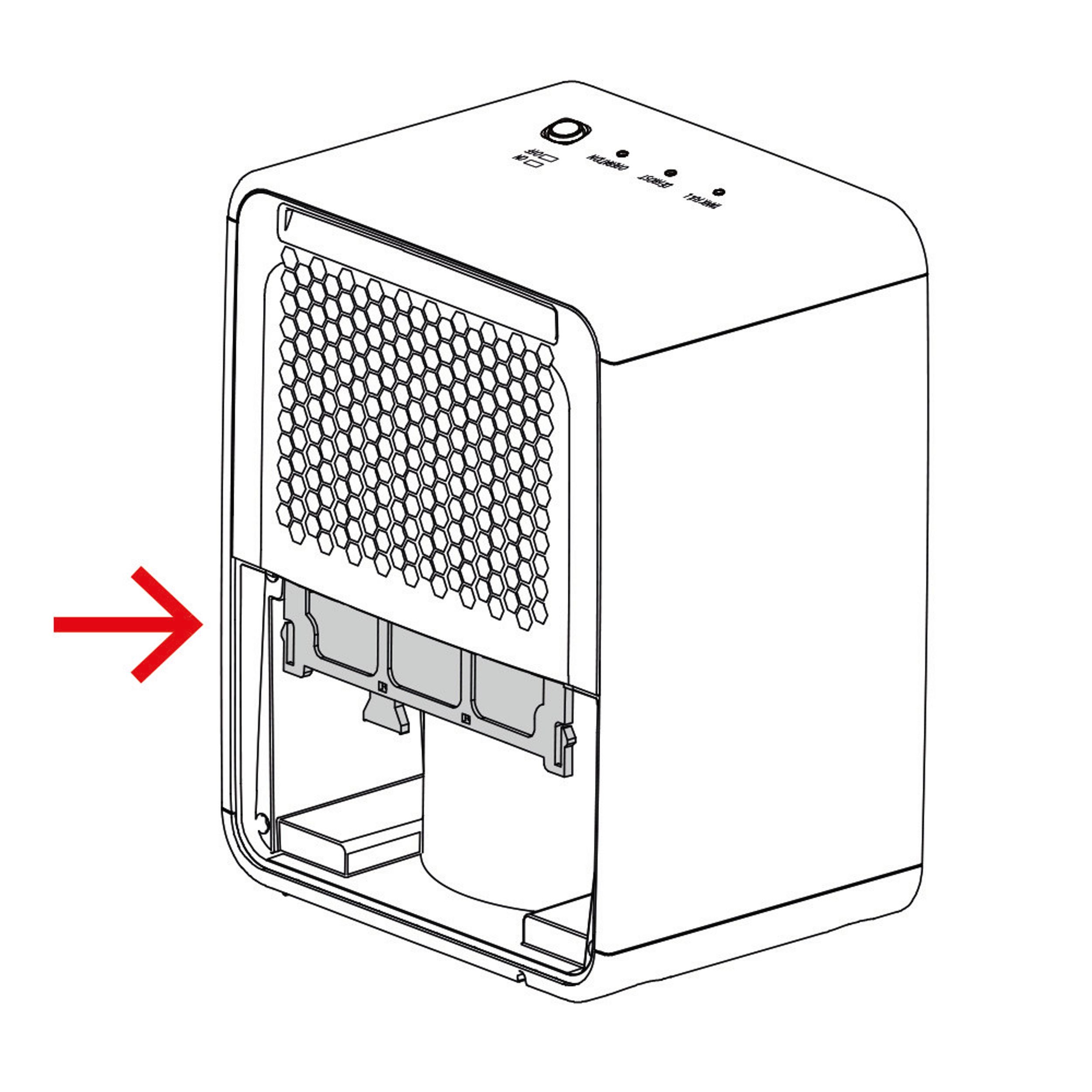 Air filter for TTK 24 E