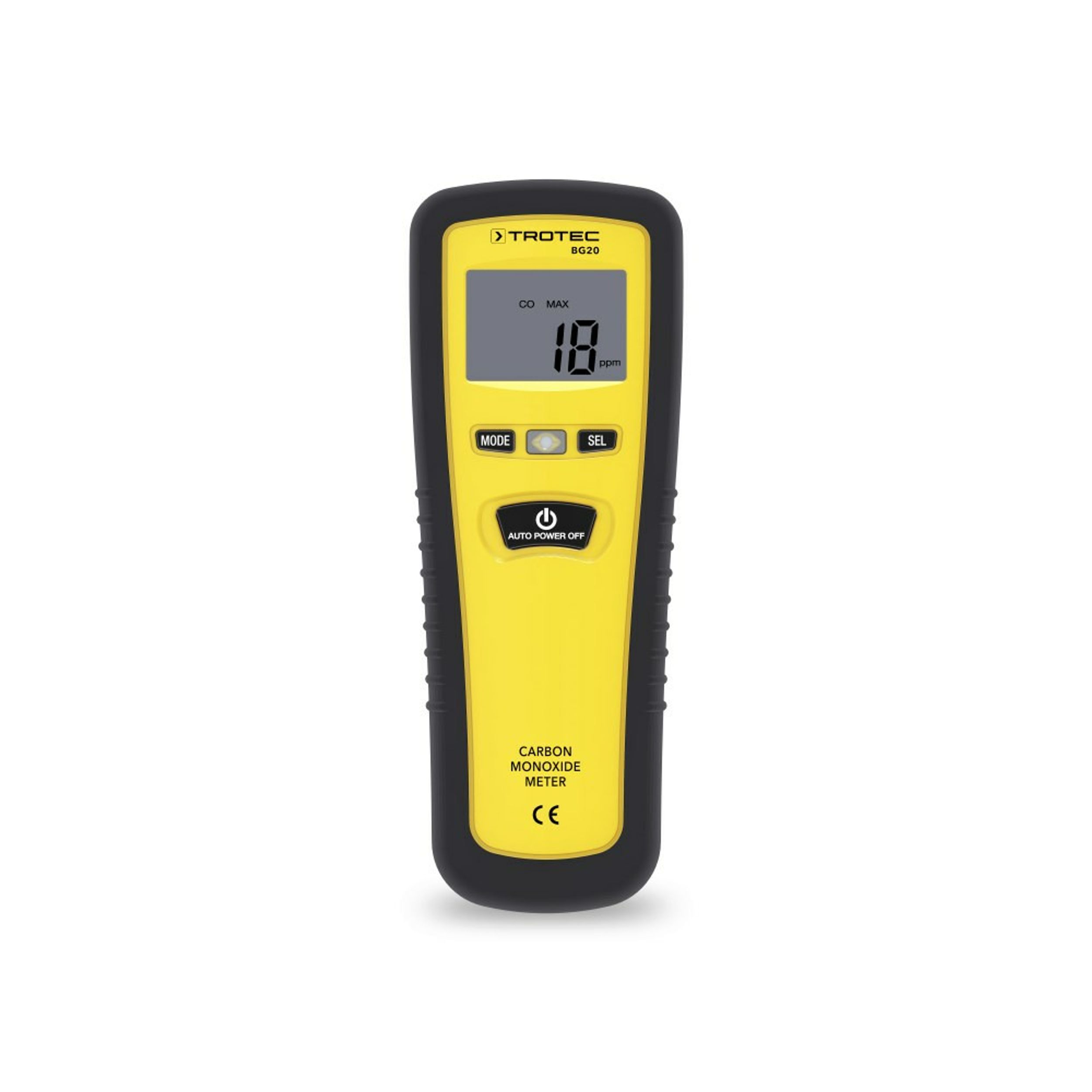 Medidor de monóxido de carbono BG20