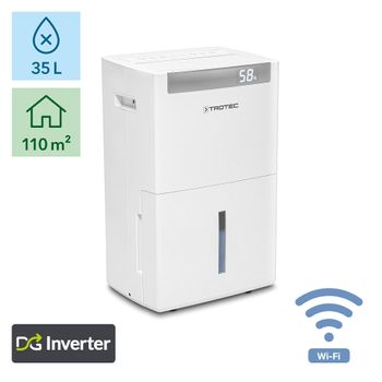 Affugter TTK-I 110 E med inverterteknologi og WiFi