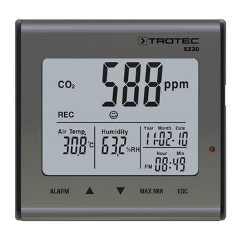 CO2-datalogger til luftkvalitet BZ30