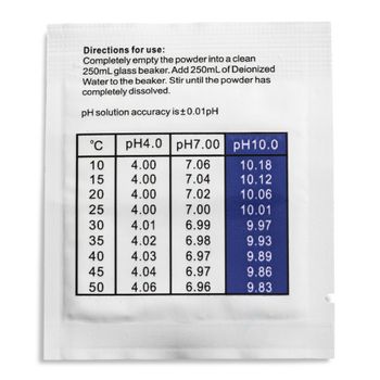 Kalibreringspulver til pH-måleinstrumenter - pH 10.01