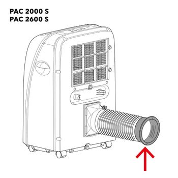 PAC 2600 S Düse Fenster