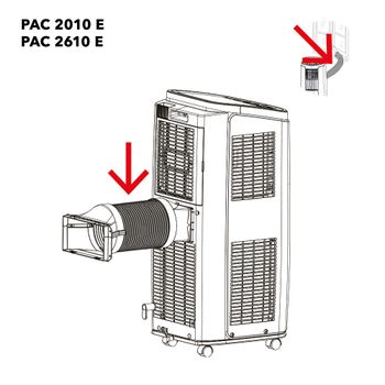 PAC 2000/2010/2600/2610 E Abluftschlauch