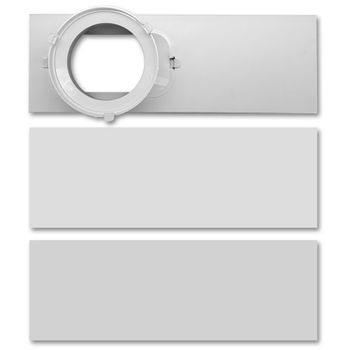 Rolladen-Fensterblende für PAC-Klimageräte