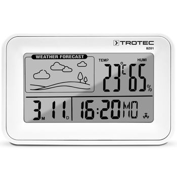 Digital alarm clock with weather station BZ01