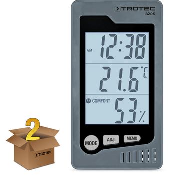 Room thermohygrometer BZ05 in pack of 2