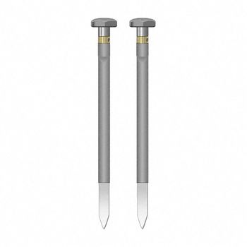 TS 016/200 Flat Electrodes, pair, insulated