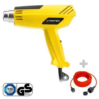 HyStream 200 Hot Air Gun + Quality Extension Cable 15 m / 230 V / 1.5 mm²