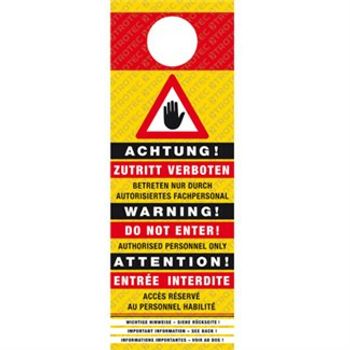 Ozone warning sign