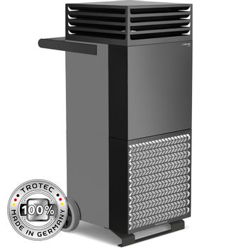 Purificador de aire TAC V+ en gris basalto/negro