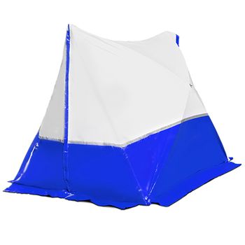 Tienda 250 TE  250*200*190 techo inclinado en azul