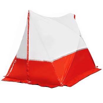 Tienda 250 TE 250*200*190 techo inclinado en rojo