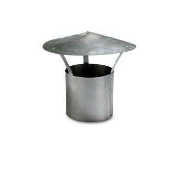 Cubierta para lluvia para tubo de salida de gases 200 mm