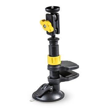 Soporte combinado con abrazadera universal