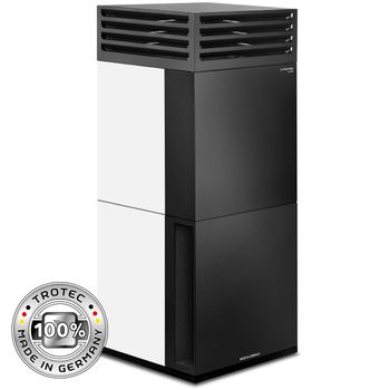 Purificador de aire ambiente TAC V + TOWER en color blanco/negro