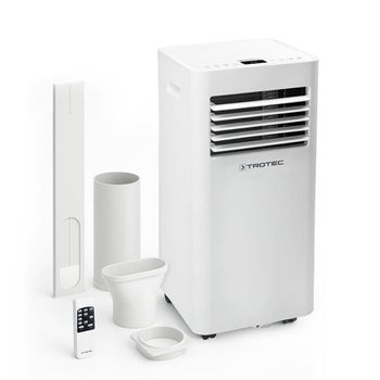 Climatiseur Mobile Réversible TROTEC PAC 3500 SH – 3,5 KW Froid / 2,9 KW Chaud – 4 En 1 (clim, Chauffage, Ventilation, Déshumidificateur)