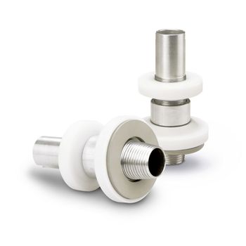 Embout en aluminium pour toits-terrasses en bitume et flexibles de 38 mm