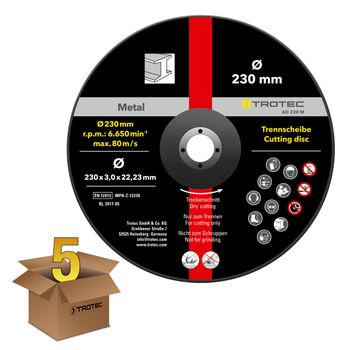 Metal rezna ploča AD 230 M u paketu od 5 komada