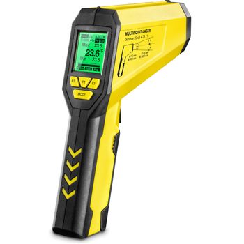 Termometr na podczerwień / pirometr TP10 laser wielopunktowy
