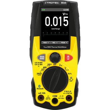 Cyfrowy multimetr True RMS z wbudowaną kamerą termowizyjną BE60