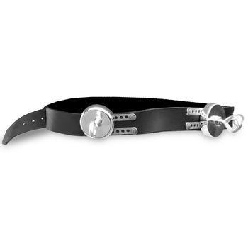 Curea de piele cu suport magnetic
