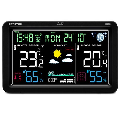 Station météo numérique sans fil BZ29OS avec moniteur climatique à capteur extérieur