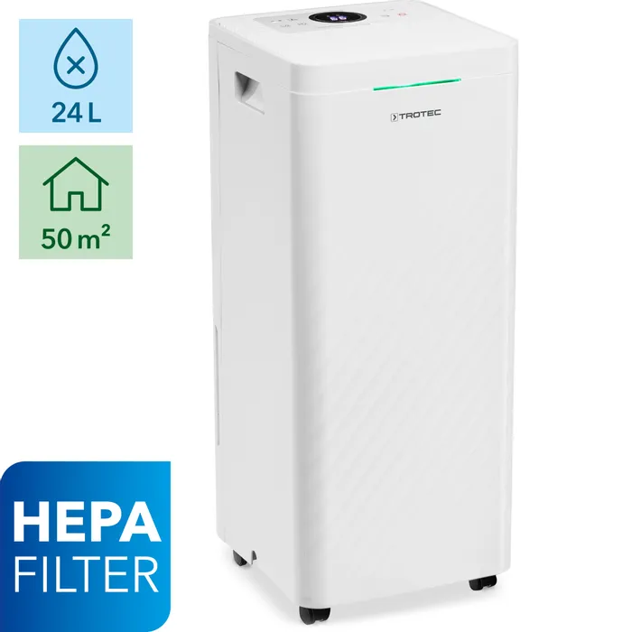 Deshumidificador y purificador de aire de diseño TTK 64 HEPA