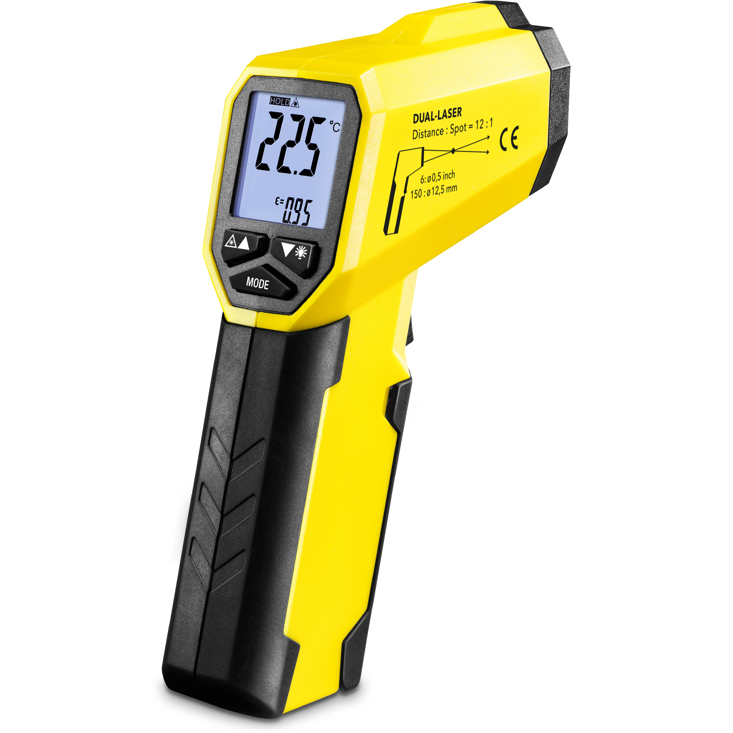 TROTEC  BP21 Pyrom&egrave;tre infrarouge (-35 &deg;C &agrave; 800 &deg;C)