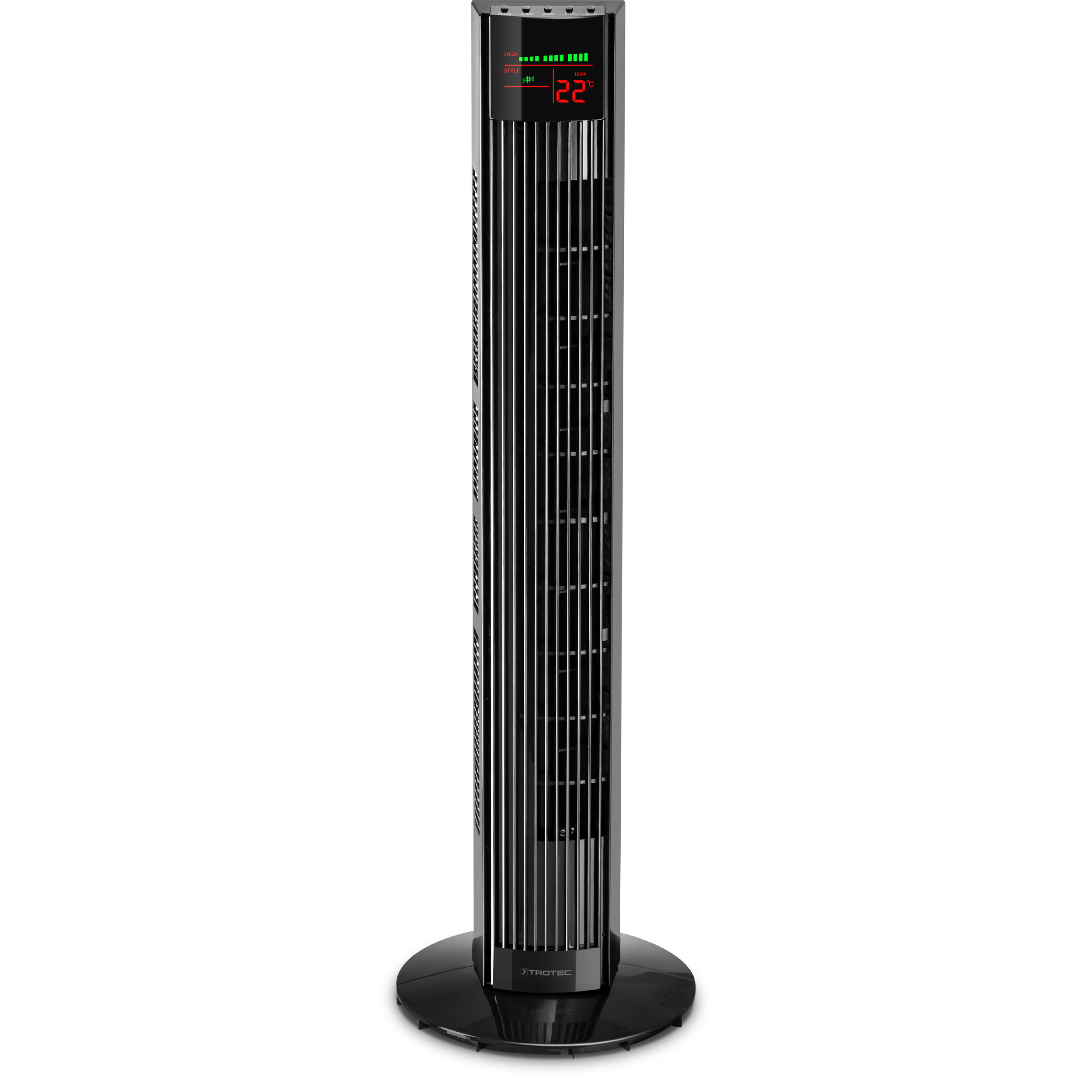Torenventilator met afstandsbediening TVE 31 T / 60° oscillatie / 45 W