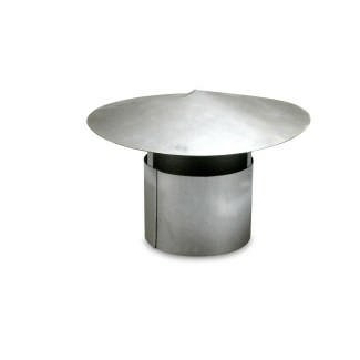 Uitlaatpijp regenkap 150 mm