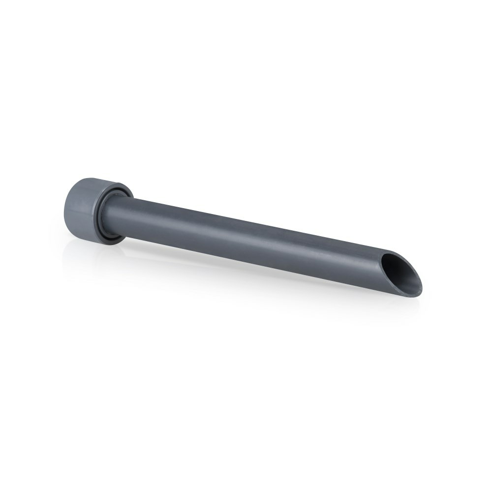 Plafonduitlaat, lengte 250 mm voor 38 mm slang