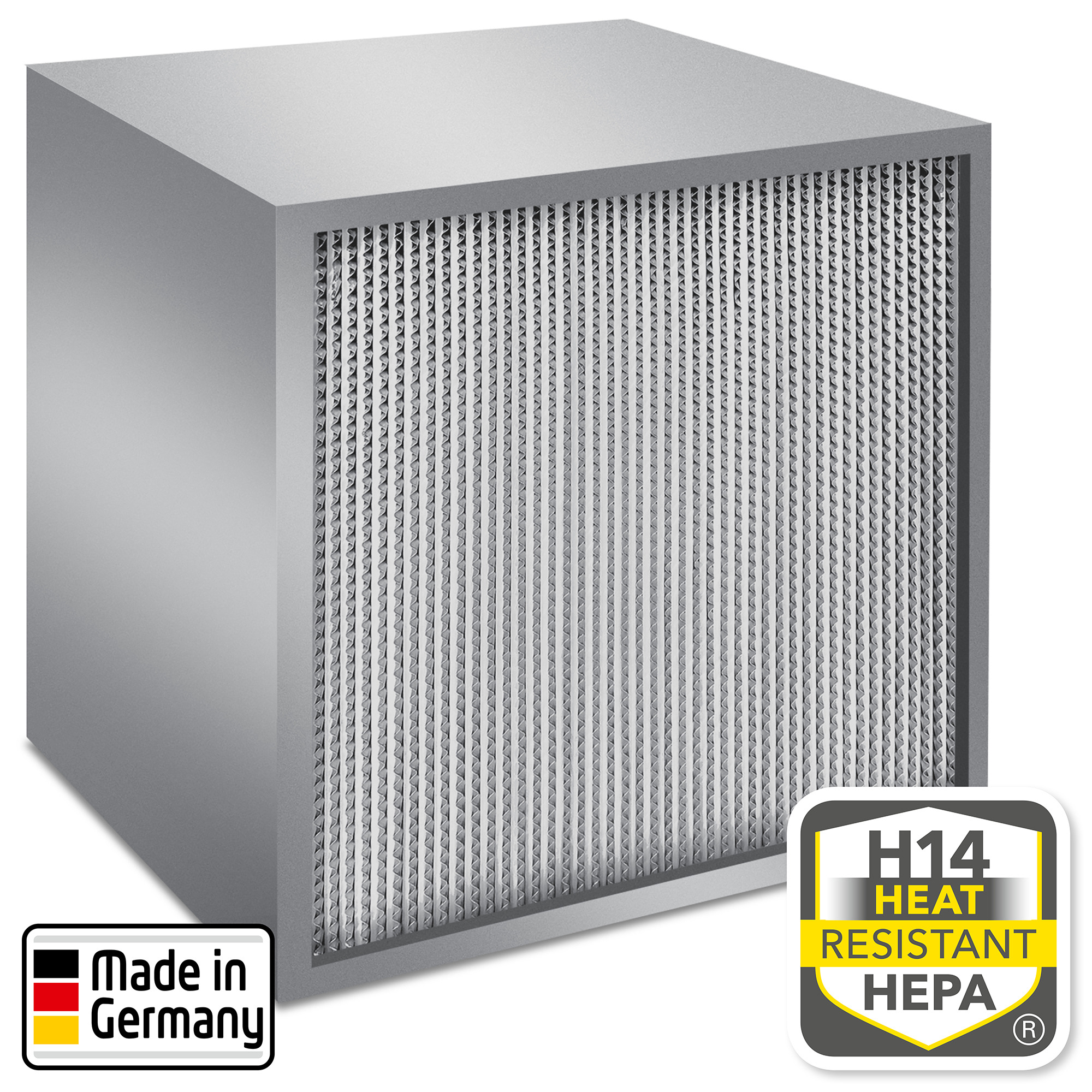 H14 zweefstoffilter tegen coronavirussen voor TES 200 / TAC XT / TAC V+ / TAC M