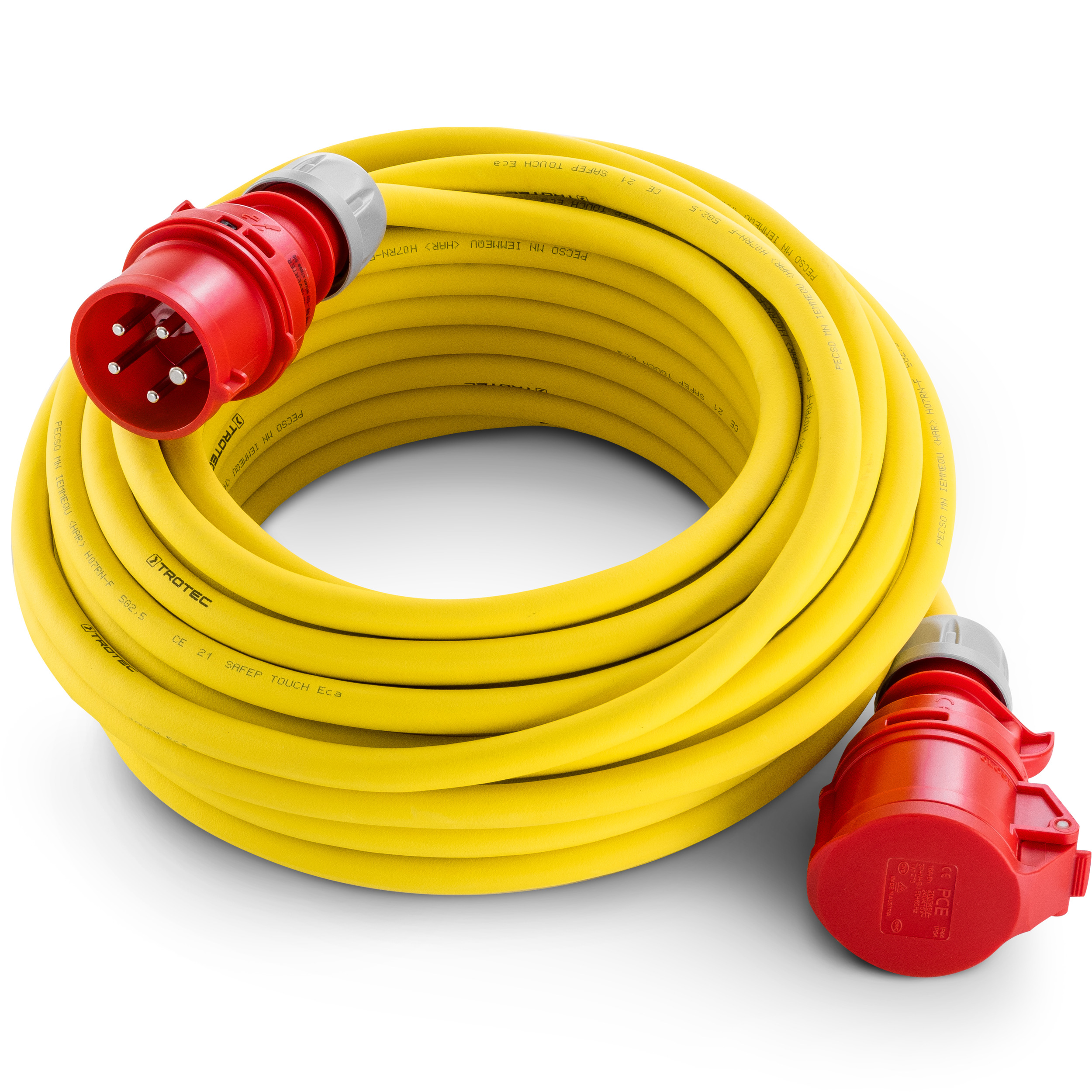 Professionele verlengkabel 20 m / 400 V / 2,5 mm² - Made in Germany