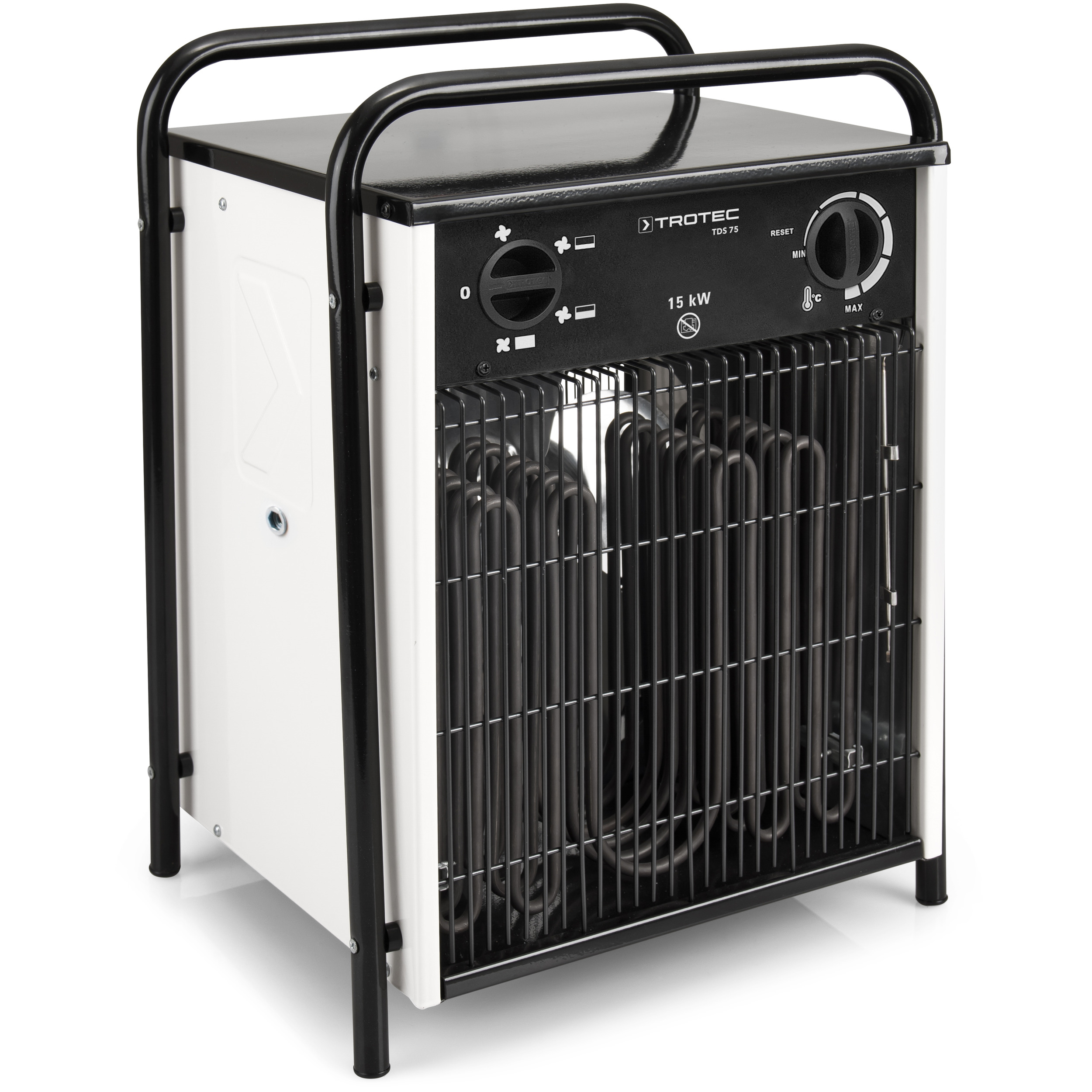 TROTEC Elektrische kachel (15 kW verwarmings vermogen) TDS 75 (400 Volt)