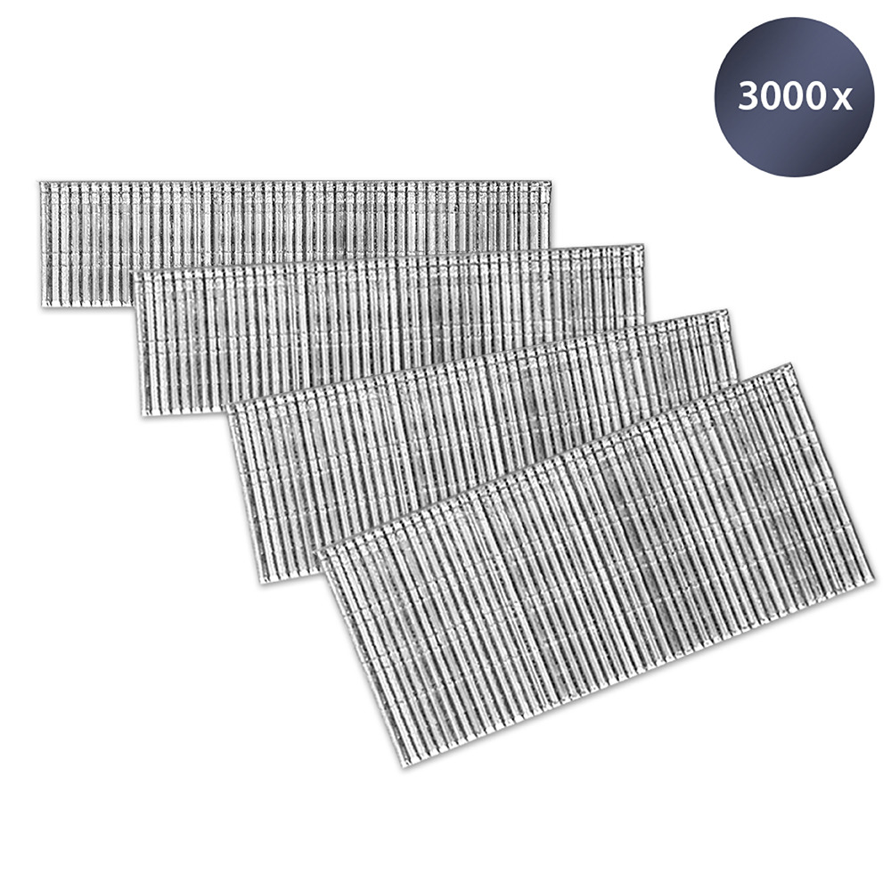 Tackernail set Typ 47, 15-32 mm längd (3000 stycken)
