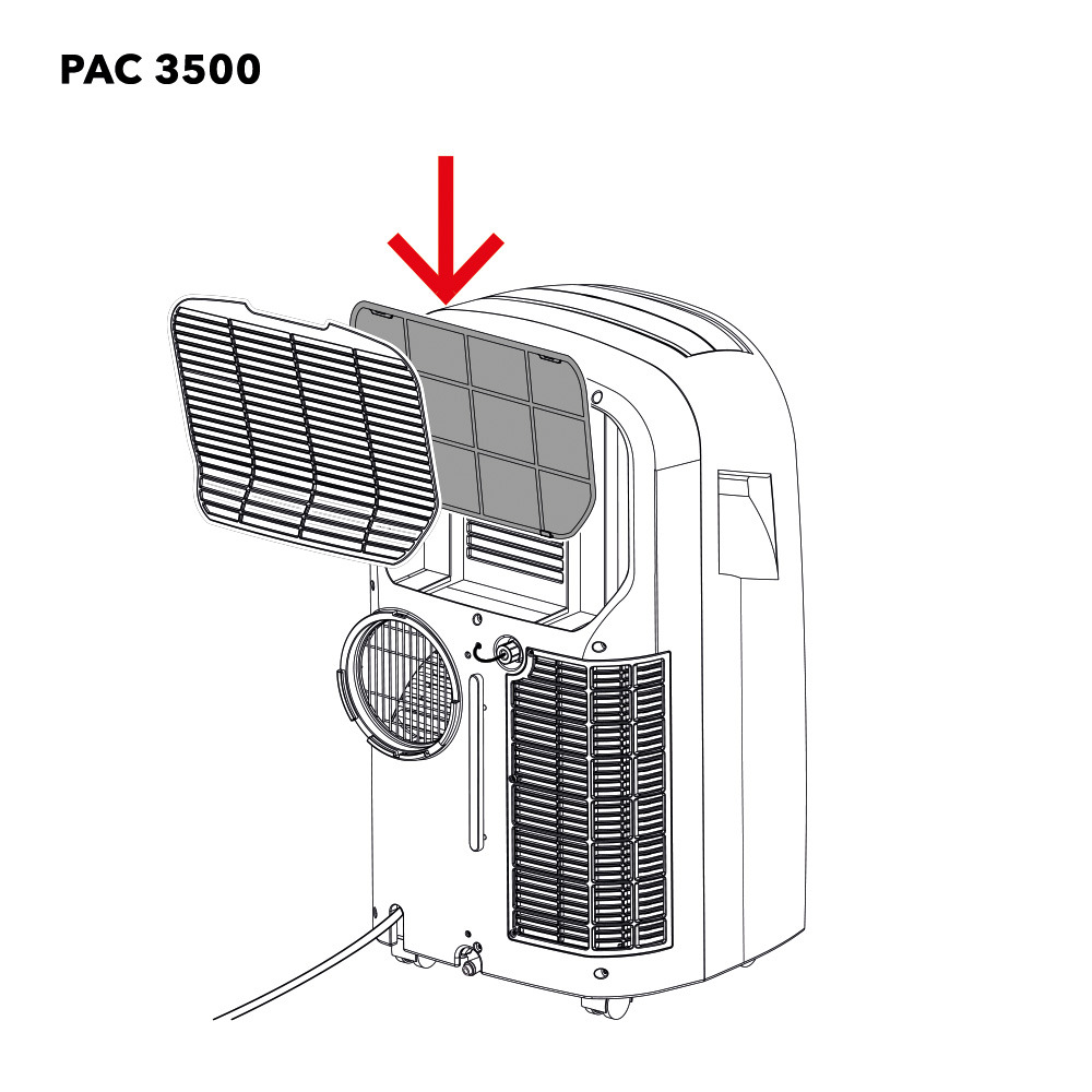 PAC 3500 luftfilter PAC 3500 luftfilter