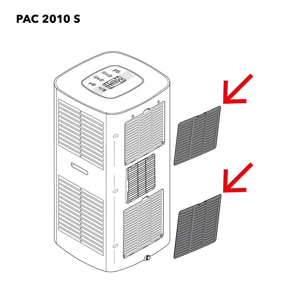 PAC 2010 S luftfilter PAC 2010 S luftfilter
